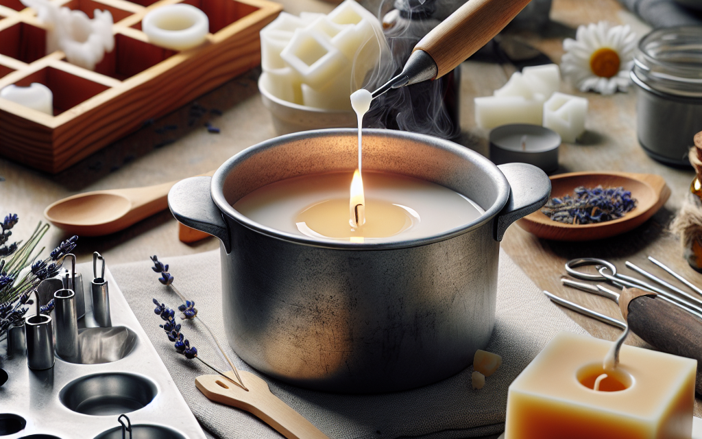 Candle Making For Sleep Aids Promotes Relaxation