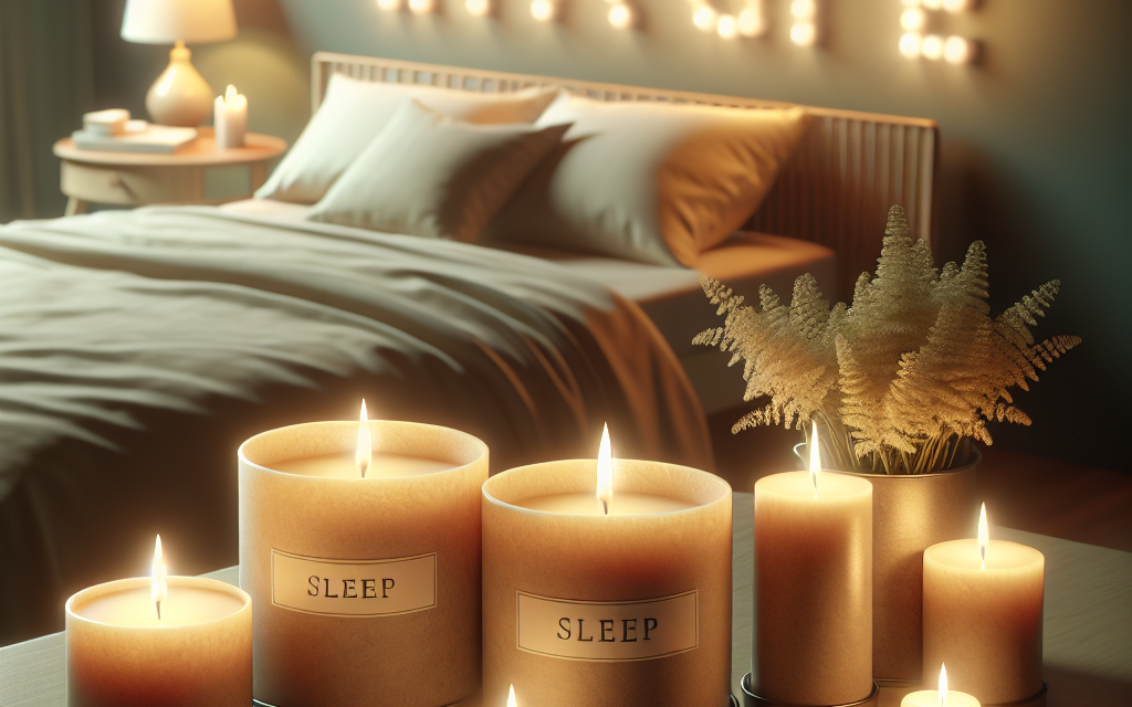 Ecofriendly Sleep Candles Promote Restful Nights